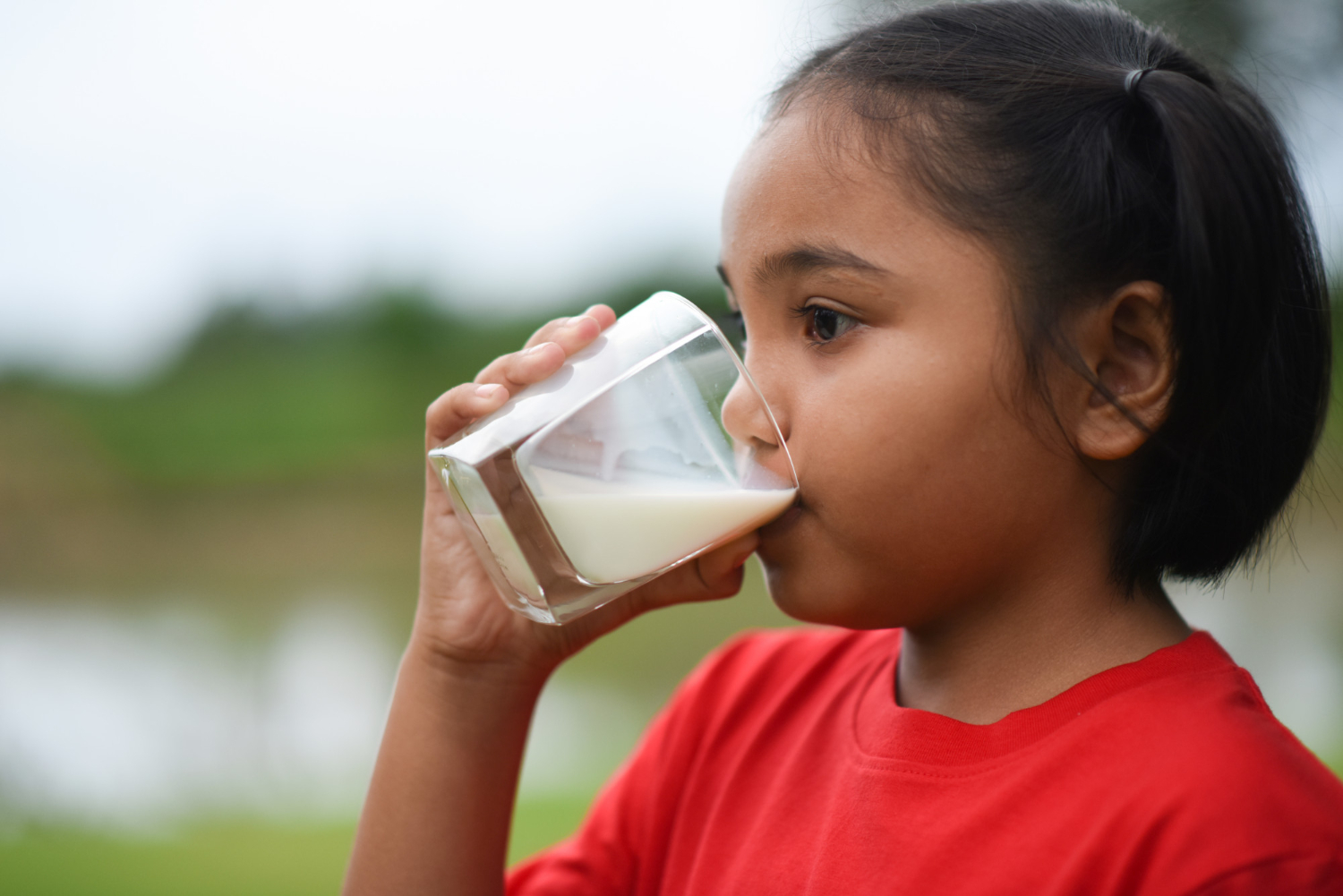 Drinking Milk