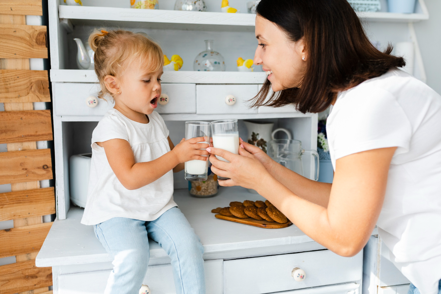 Milk to Support Their Child’s Growth